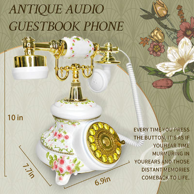 USB Audio rechargeable Livres d'invités Messages sincères Messages vocaux Livres d'invités Téléphone pour la fête