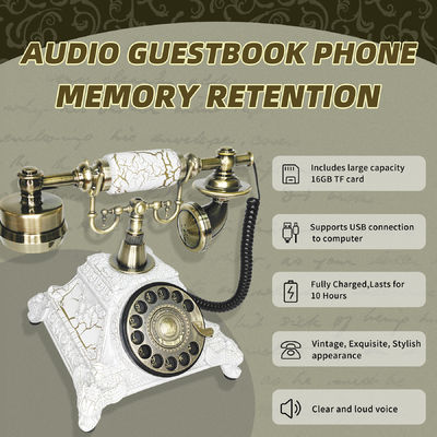 Enregistreur audio de souvenirs Livre d'invités mariage anniversaires Enregistreur de messages pour les mariages sur mesure