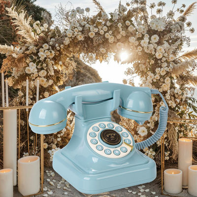 Téléphone personnalisé Mariage Livre d'invités Enregistrement de bébé Douche Voix Vidéo Souvenirs 10 heures