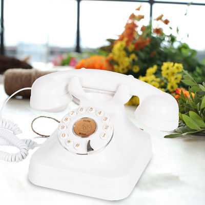 Le livre d'invités de mariage stylé téléphone électrique rechargeable enregistreur de téléphone vintage pour mariage