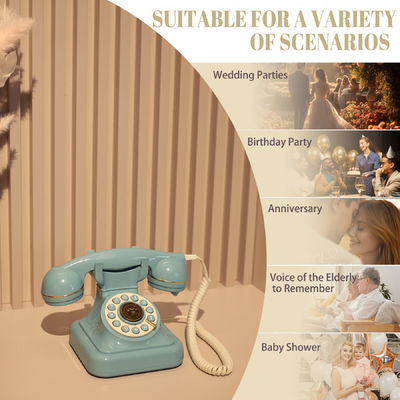 Enregistrement du livre d'invités du téléphone Souvenez-vous du courrier vocal Livre d'invités pour les mariages