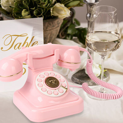 32GB Livre d'invités de téléphone Boîte vocale rose Mariage Livre d'invités Messages de préservation