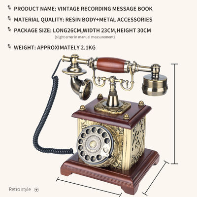 Gardez les souvenirs vivants Livre d'invités téléphonique - Parfait pour enregistrer les messages vocaux de vos proches lors d'événements spéciaux