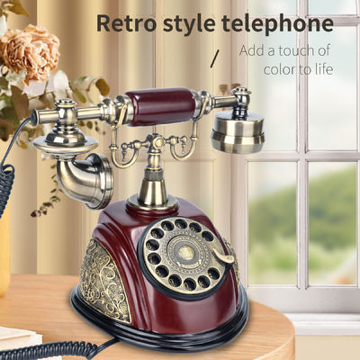Retro téléphone vocal Livre d'invité Douches de bébé Livre de mariage Messages pour capturer les souhaits