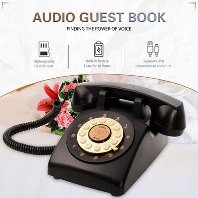 Chargement vidéo Livre d'invités pour le mariage Messages audio Livre de mariage Des vœux personnalisés