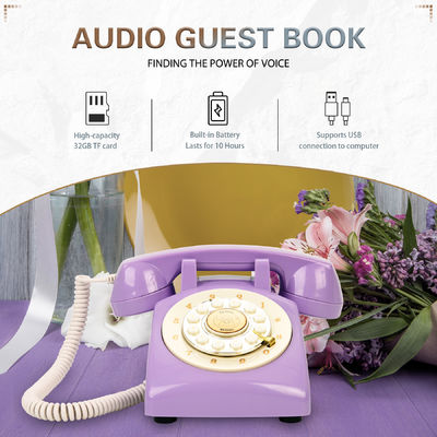 15 heures d'enregistrement audio Livre d'invités Audio Livre d'invités Diy Pour les souvenirs de fête
