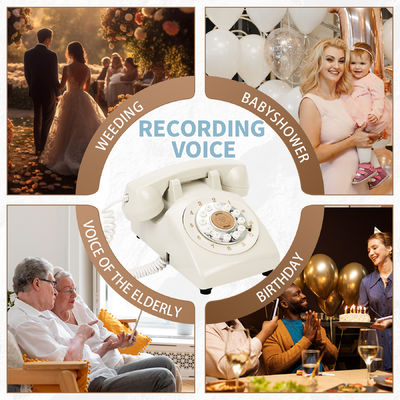 Message vocal en plastique Livre d'invité Mariage Audio Livre de message personnalisé pour garder des souvenirs