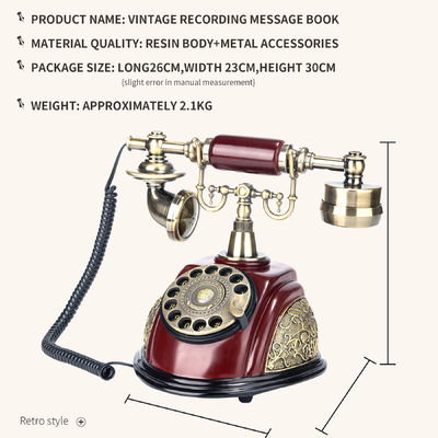Message mémorable Livre téléphonique des invités Robuste Clair Enregistrement Mariage Enregistrement Livre des invités