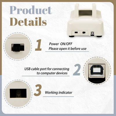 Moments spéciaux Téléphone USB Livre d'invité pour mariage Audio Téléphone Livre d'invité Location Blanc