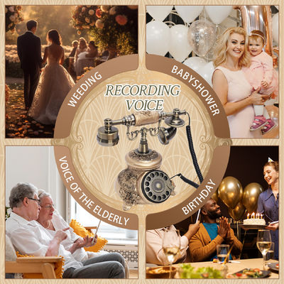 Téléphone son clair Livre d'invité de mariage Livre d'invité audio de mariage 10 heures