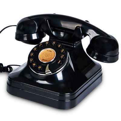 Mariages Célébrations Téléphone Livre d'invités Son clair Téléphone vintage Enregistreur de voix Design de bouton