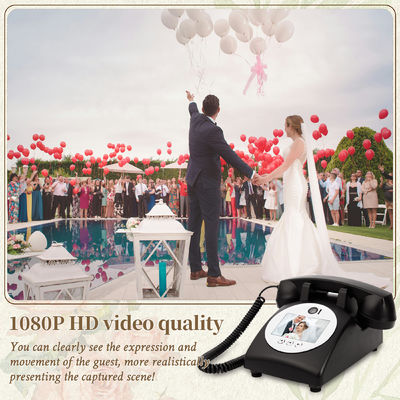 Fêtes Vidéo Livre d'invités avec audio clair Opération simple Livre d'invités audio mariage