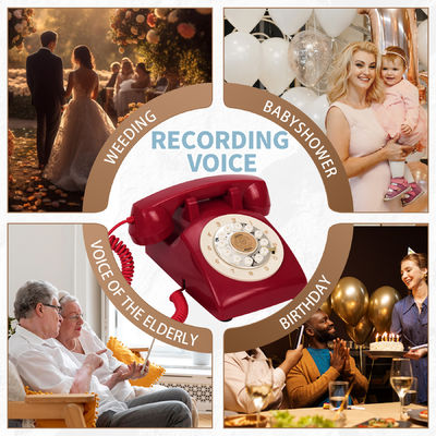 Livre d'invités audio personnalisé pour le mariage Voix Livre d'invités 32 Go pour les souhaits de préservation