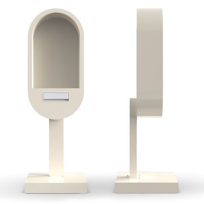Cabine-téléphonique-blanche-avec-téléphone-livre-d'or-audio