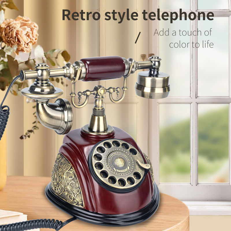 Retro téléphone vocal Livre d'invité Douches de bébé Livre de mariage Messages pour capturer les souhaits