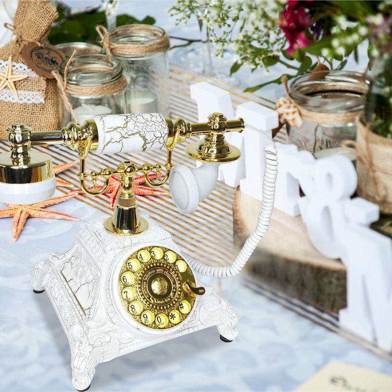 Les vœux d'invités mariage Livre d'invités Téléphone 10 heures de vie de la batterie Téléphone appel Livre d'invités ODM